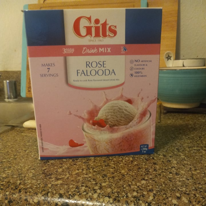 photo of Gits rose falooda shared by @keital on  06 Aug 2022 - review
