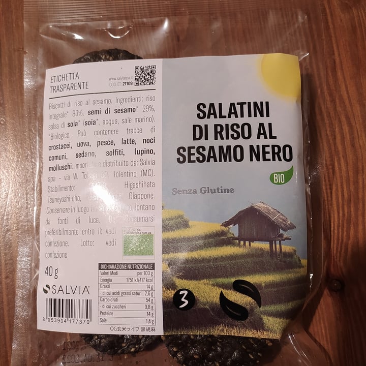 photo of Salvia Salatini Di Riso Al Sesamo Nero shared by @emilyjane on  28 Nov 2021 - review