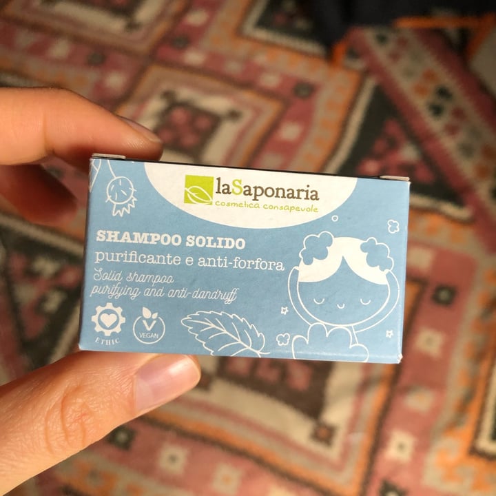 photo of La Saponaria Shampoo Solido Purezza - purificante e anti-forfora shared by @carmelau on  15 Mar 2022 - review
