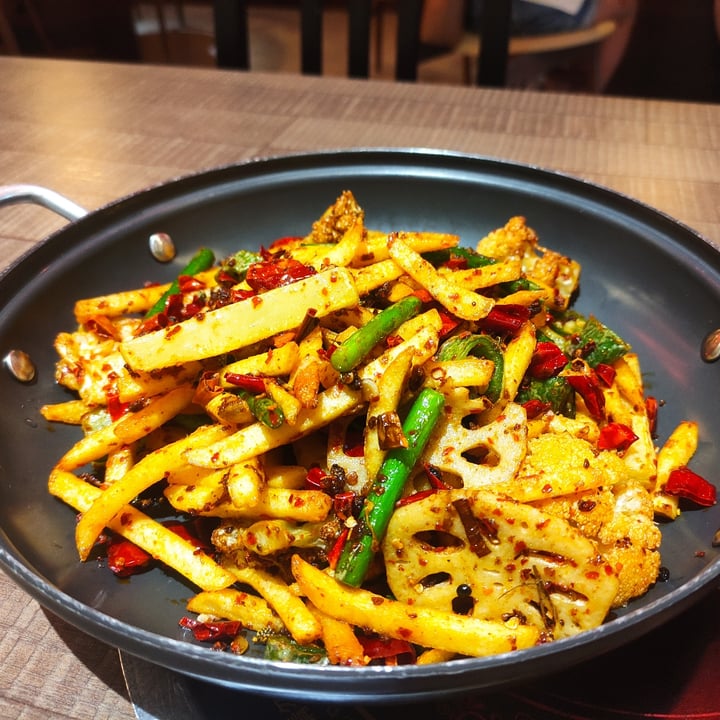 photo of Chengdu Mala vegetables shared by @sgplantbasedfoodie on  27 Mar 2021 - review