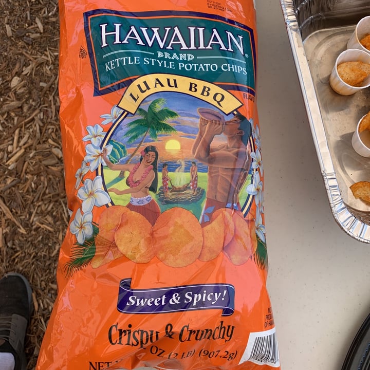 photo of Tim’s Cascade Snacks Hawaiian Brand Kettle Style Potato Chips shared by @vegantony on  20 Jun 2021 - review