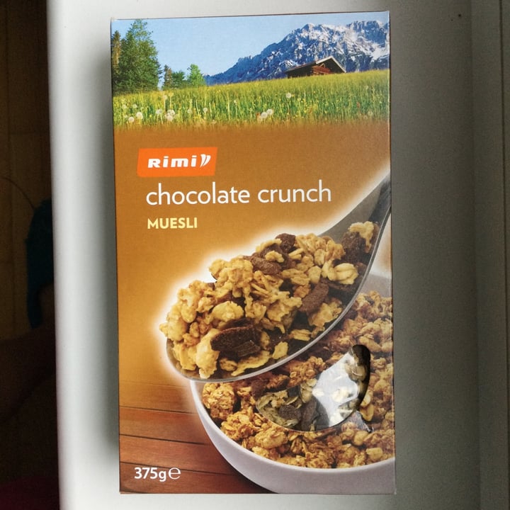 photo of Rimi Chocolate crunch Muesli shared by @vegan-from-ltu on  22 Aug 2021 - review