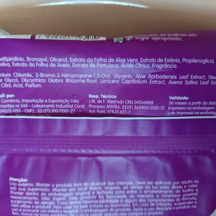 photo of Select Wipes toalhas umedecidas shared by @marymagda on  11 May 2022 - review