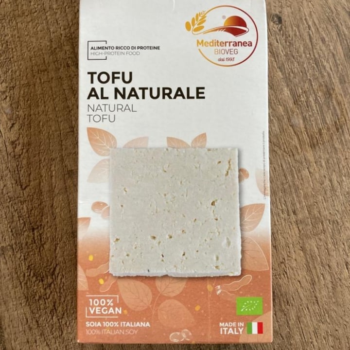 photo of Mediterranea BioVeg Tofu Al Naturale BIO shared by @jessica1995 on  14 Sep 2022 - review