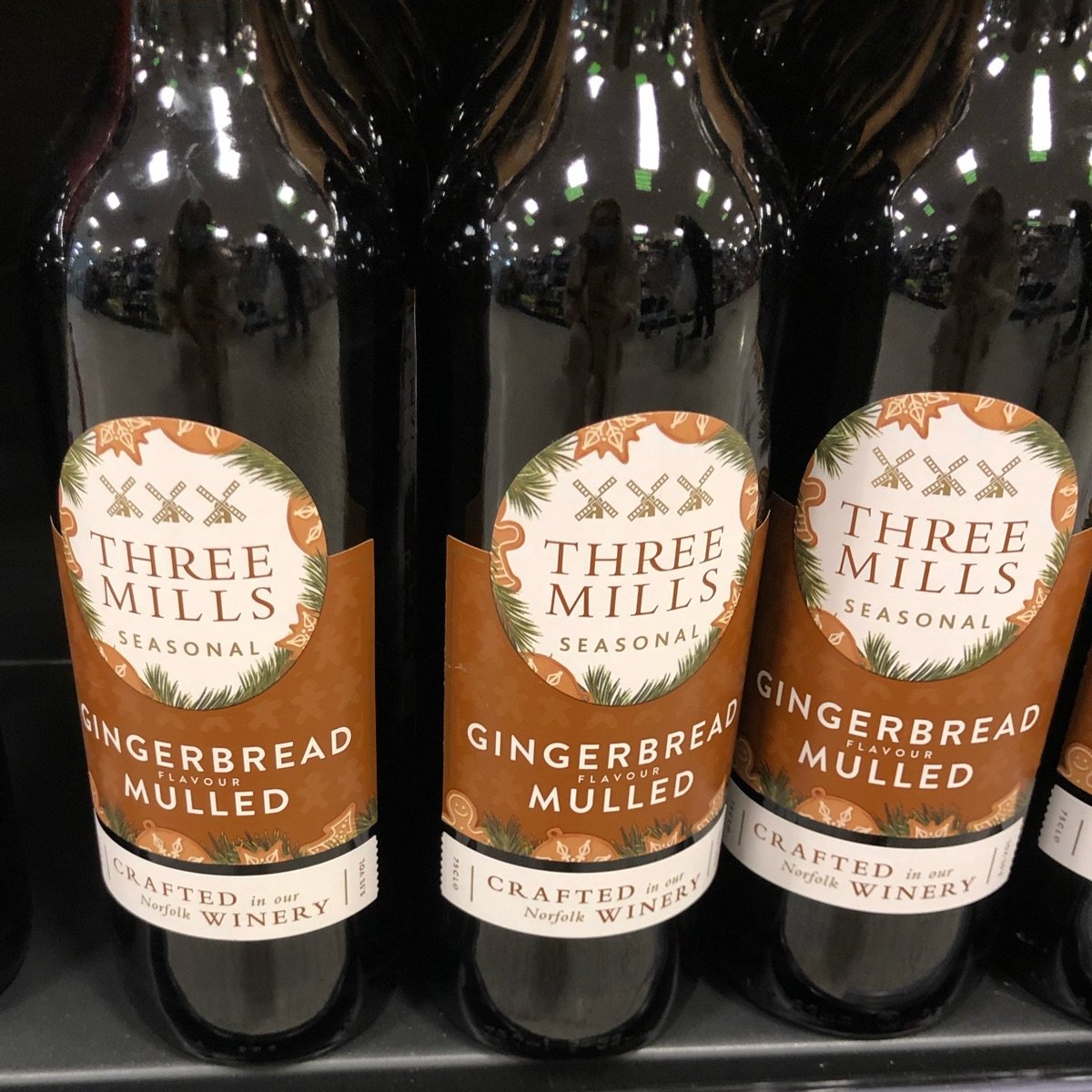 Gingerbread mulled wine from Three mills reserve Vegan Product