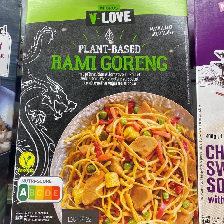 review photo of Migros V-Love Bami Goreng shared by @chiarapolti on 20 Jun 2022 - review