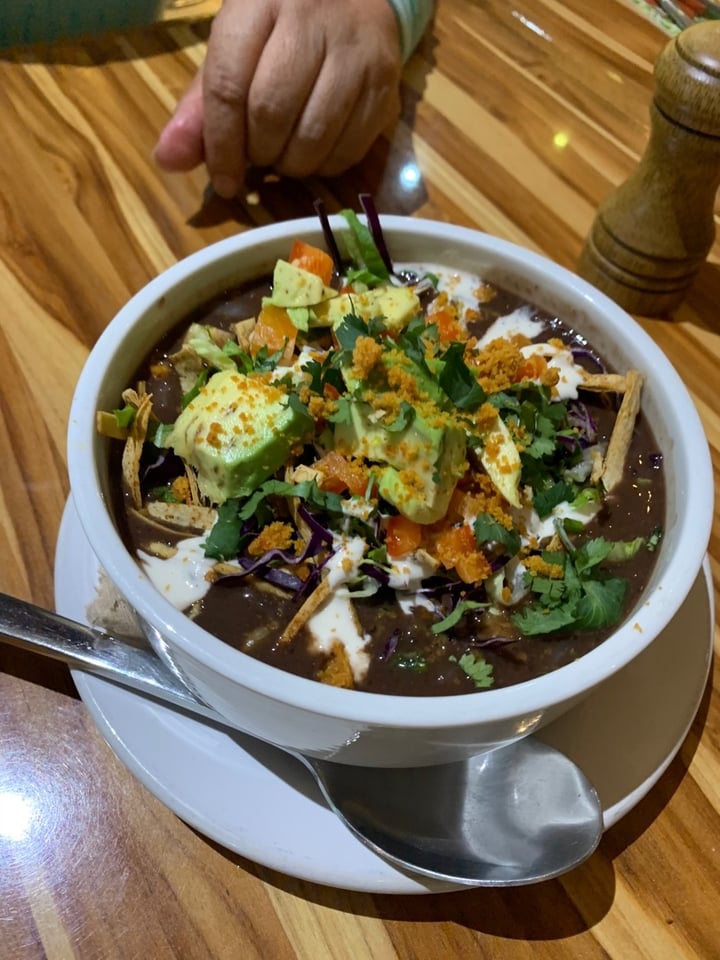 review photo of Vegan Planet Sopa De Tortilla shared by @leslygal on 16 Jan 2020 - review