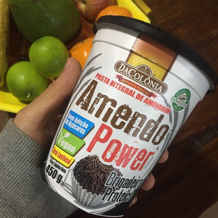 photo of DaColônia Amendo Power Brigadeiro Proteico shared by @orlandochavatta on  19 Jul 2021 - review