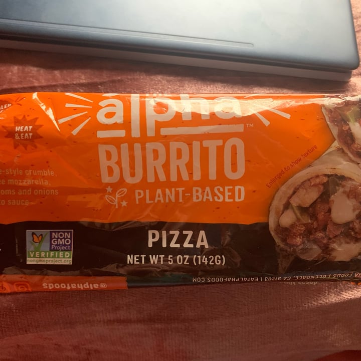 photo of Alpha Foods Pizza Burrito shared by @carol98 on  29 Jan 2022 - review
