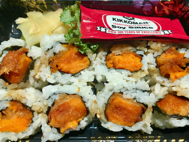 photo of Mr. Sushi Sweet Potato Roll shared by @veganpizzalover on  14 Jun 2018 - review