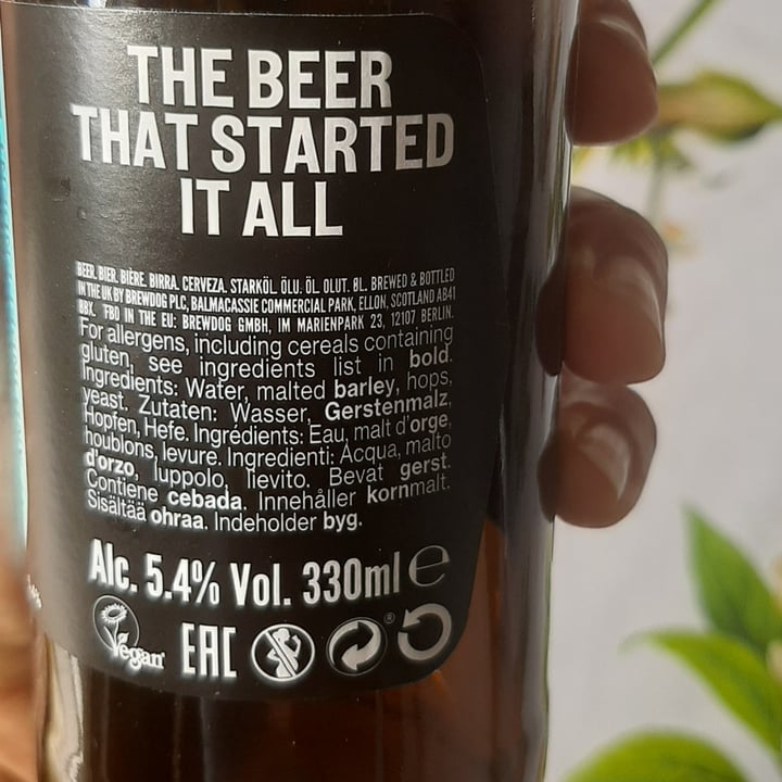 review photo of Brewdog Brewdog Punk IPA shared by @zetasimo83 on 27 Sep 2022 - review