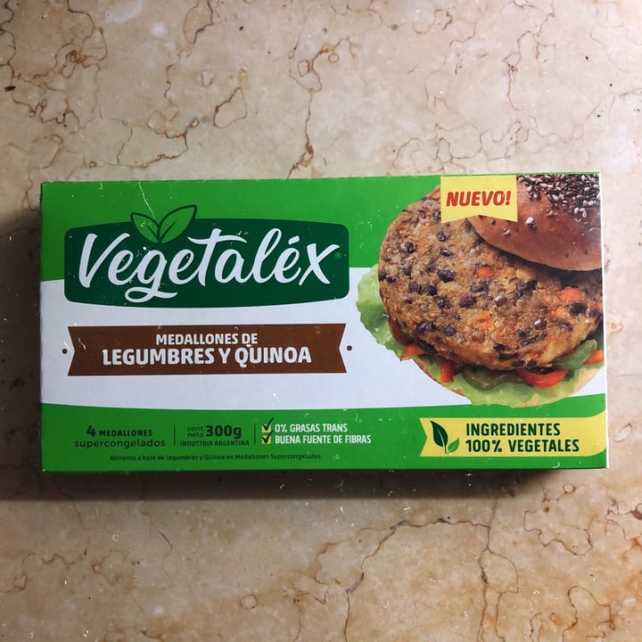 photo of Vegetalex Medallones de Legumbres y Quinoa shared by @agoslo on  25 Aug 2021 - review