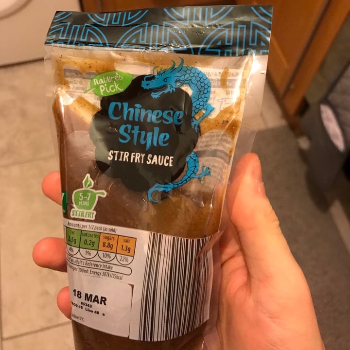 ALDI Chinese style stir fry sauce Review abillion