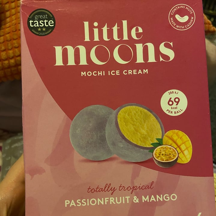review photo of Little Moons Passionfruit & Mango Mochi shared by @emilycalderwood on 20 Nov 2021 - review