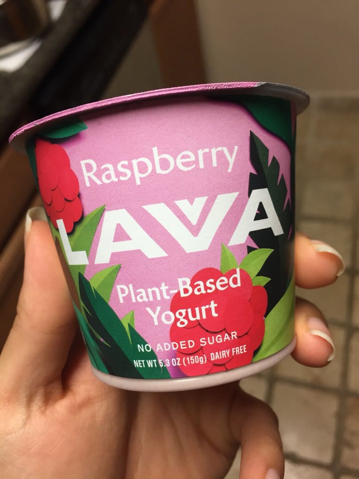 photo of Lavva Raspberry Plant-Based Yogurt shared by @veganjingling on  17 Jul 2019 - review