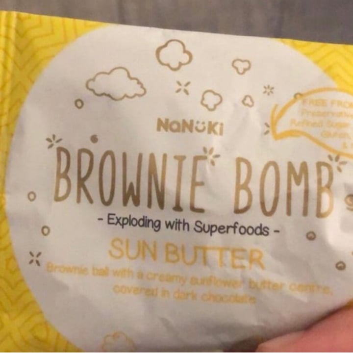 photo of Nanuki Brownie Bomb Sun Butter shared by @torirose on  11 Nov 2020 - review