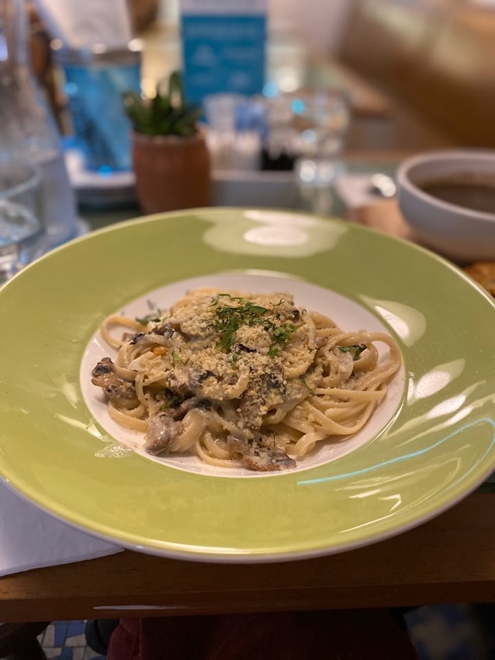 review photo of CLOSED - Privé Tiong Bahru Linguine Mushroom ‘Carbonara’ shared by @venetia on 23 Feb 2020 - review