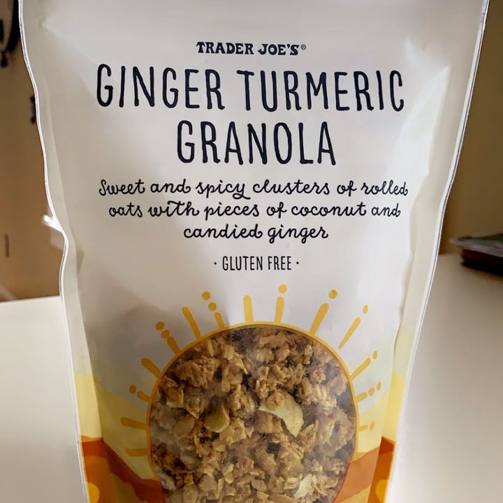 photo of Trader Joe's Ginger turmeric granola shared by @lauren281 on  21 Jan 2021 - review