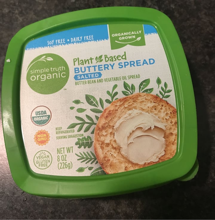 photo of Simple Truth Plant based buttery spread - salted shared by @nikkileighh on  25 Apr 2020 - review