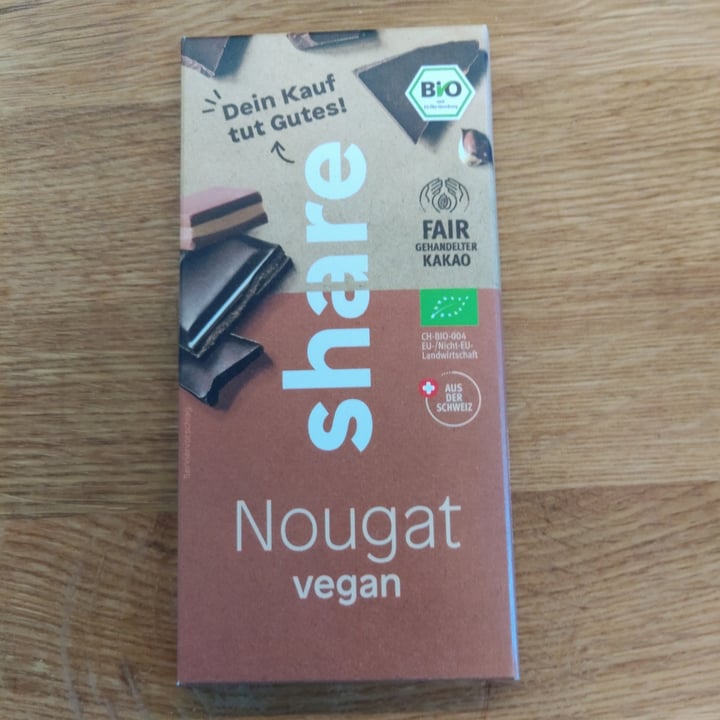 photo of Share Nougat Vegan shared by @saechsine on  29 Apr 2022 - review