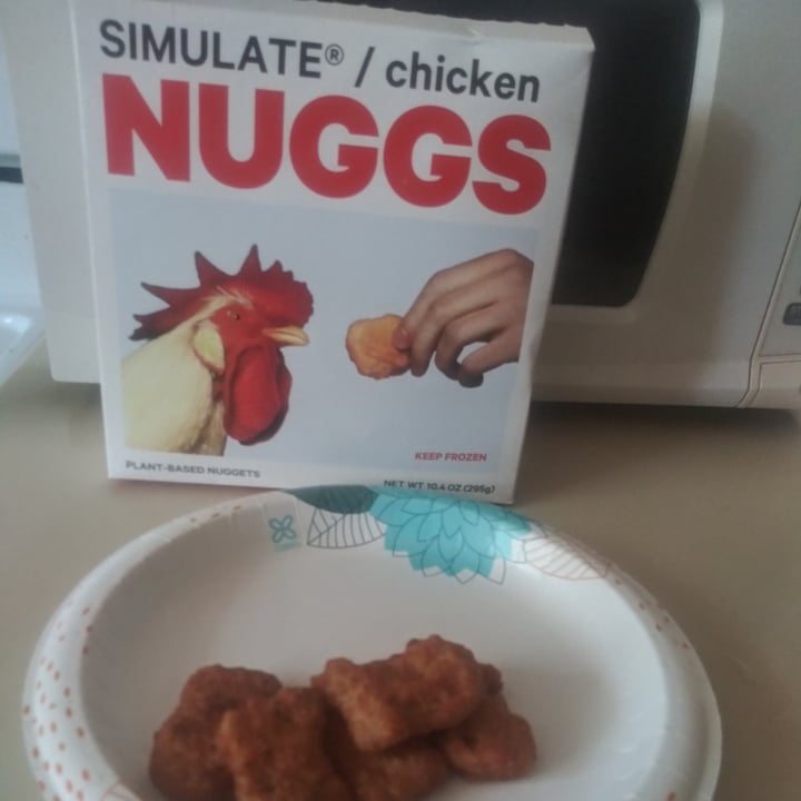 photo of Simulate® Simulate Chicken Original Nuggs shared by @guggemosvegan on  22 Jul 2021 - review