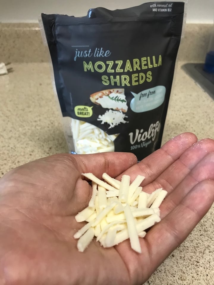 photo of Violife Mozzarella Shreds shared by @curvycarbivore on  14 Oct 2019 - review