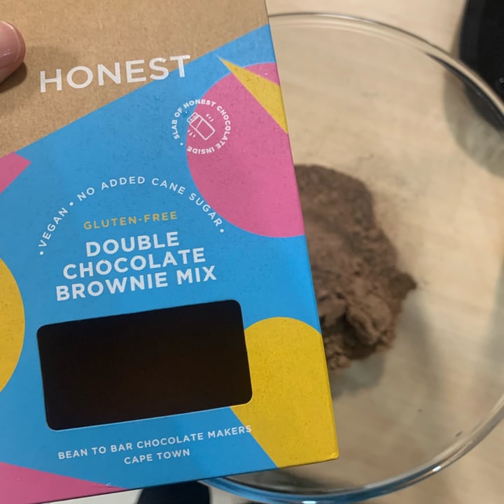 review photo of Honest Chocolate Double Chocolate Brownie Mix shared by @clairedupreez on 28 Apr 2022 - review
