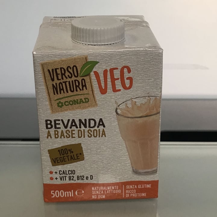 photo of Verso Natura Conad Veg Bevanda A Base Di Soia shared by @taisaflora on  31 Mar 2022 - review