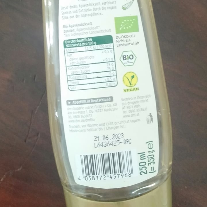 review photo of dmBio Agave Syrup shared by @emmimariwa on 18 Oct 2021 - review