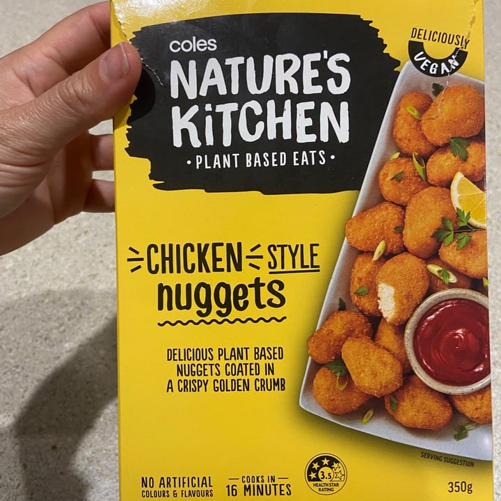 photo of Coles Nature's Kitchen Chicken Style Nuggets shared by @brunasefrin on  08 Aug 2021 - review