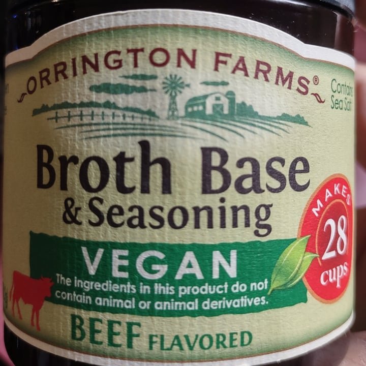 photo of Orrington Farms Vegan “Beef” Broth Base shared by @babsyeats on  07 Dec 2021 - review