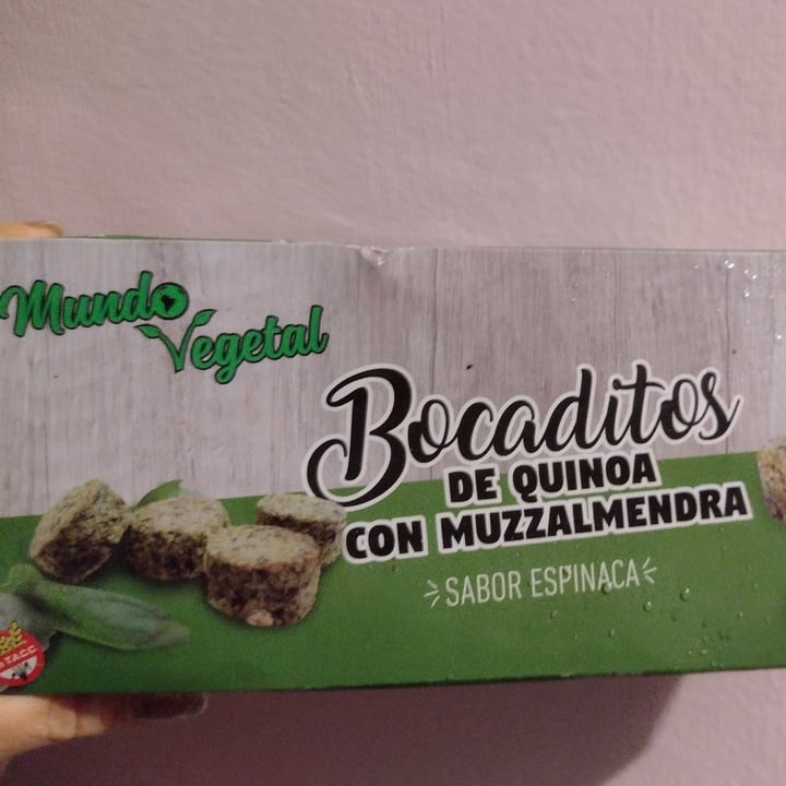 photo of Mundo Vegetal Bocaditos de espinaca con muzzalmendra shared by @lucirss on  14 Jun 2022 - review