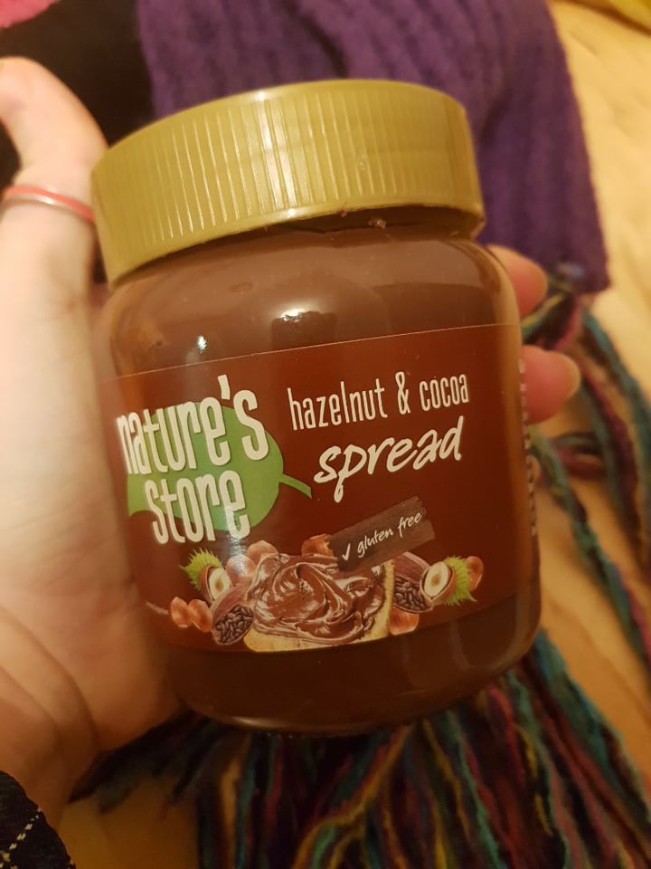 photo of nature's store Hazelnut & Cocoa Spread shared by @wildearthpatch on  27 Dec 2019 - review