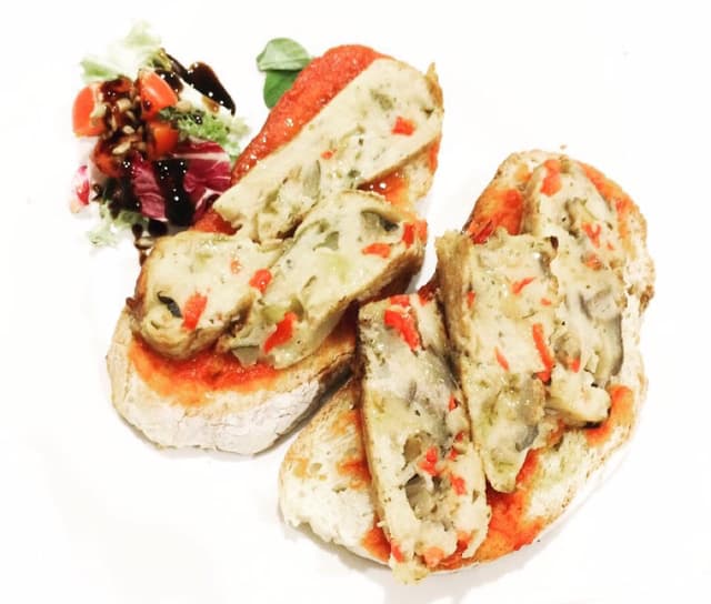 Photo of the dish “Tostada de tortilla de patata”