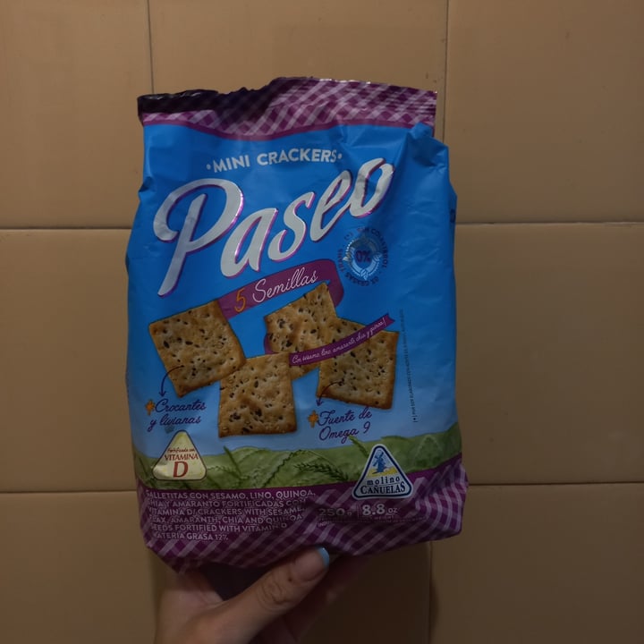 photo of Paseo Mini Crackers 5 Semillas shared by @titosiempretito on  10 Jan 2022 - review