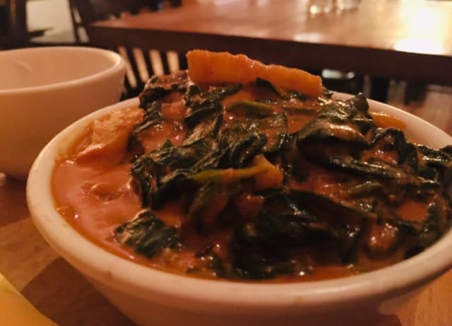 Photo of the dish “Coconut spinach curry”