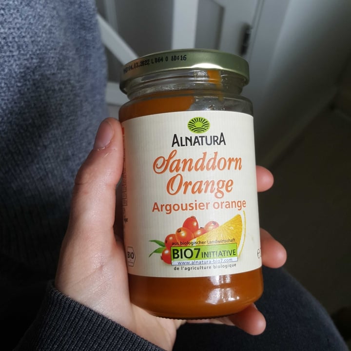 photo of Alnatura Sanddorn Orange Marmelade shared by @schloddi on  30 Apr 2020 - review