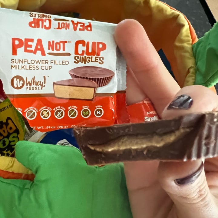 review photo of No Whey! Foods Chocolate Large Pea "Not" Butter Cups shared by @whitneys6 on 01 Nov 2022 - review
