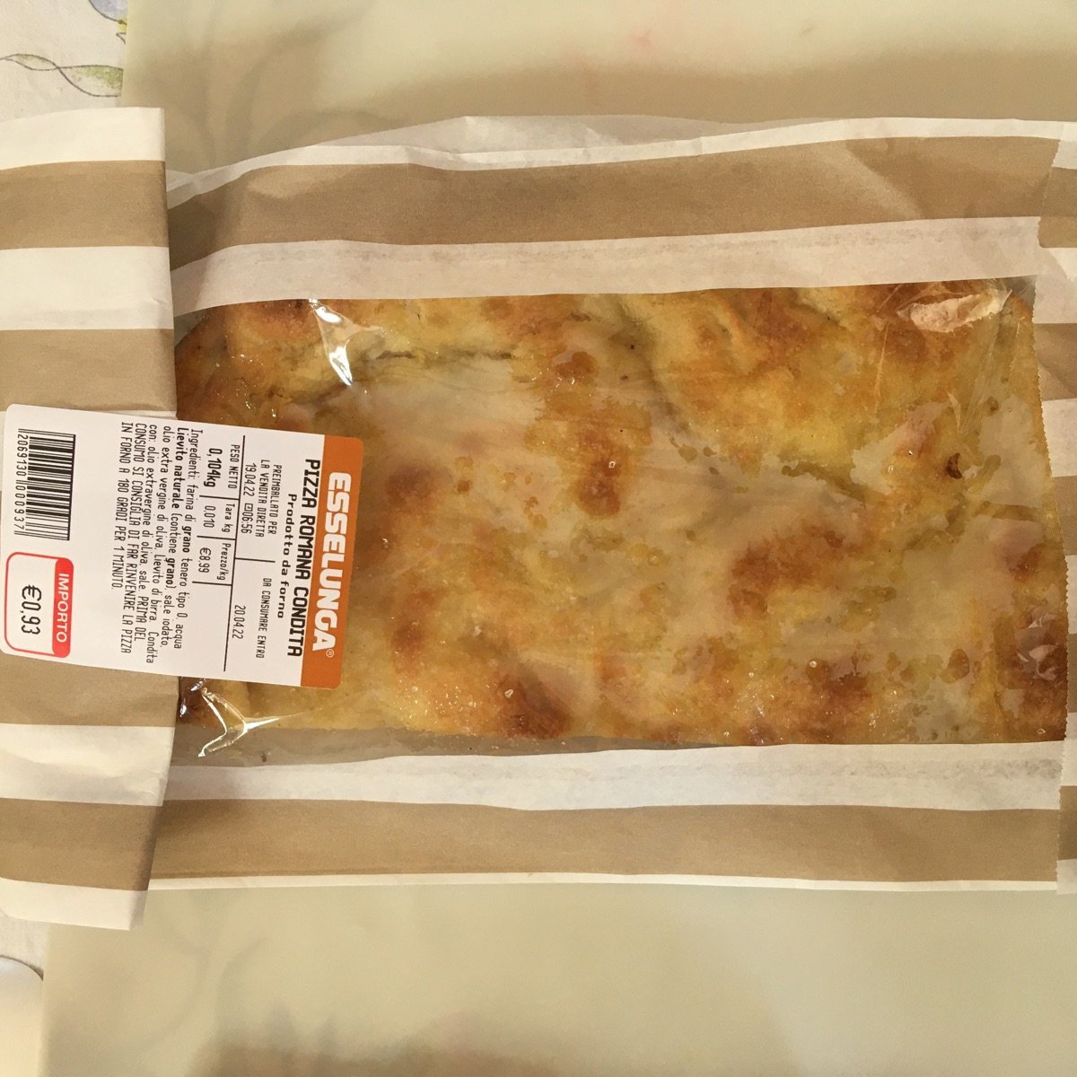 Esselunga Pizza Romana Condita Reviews abillion