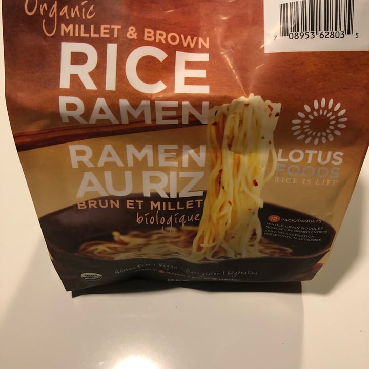 review photo of Lotus Foods (Rice Is Life) Millet & Brown Rice Ramen shared by @levjul01 on 02 Dec 2021 - review