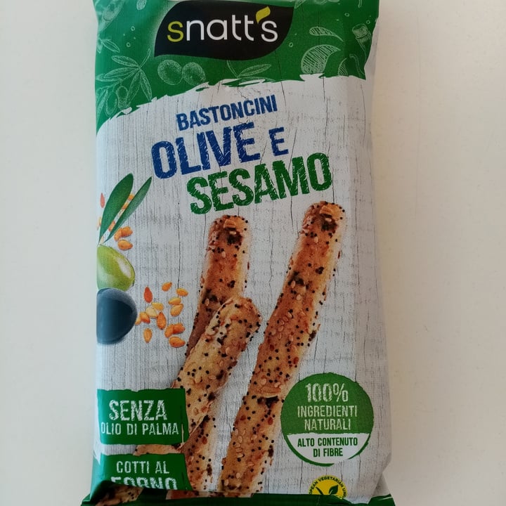 photo of snatt’s Bastoncini con olive e semi di sesamo shared by @valeveg75 on  25 Jun 2021 - review