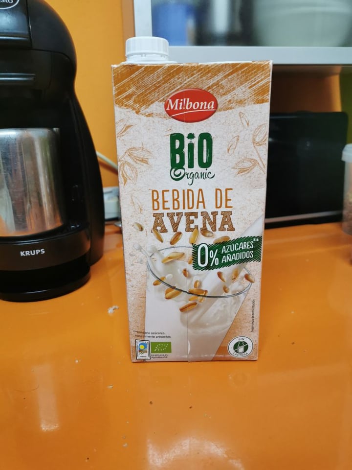 photo of Milbona Bebida de Avena Calcio 0% Azucares Añadidos shared by @pili2244 on  16 Dec 2019 - review