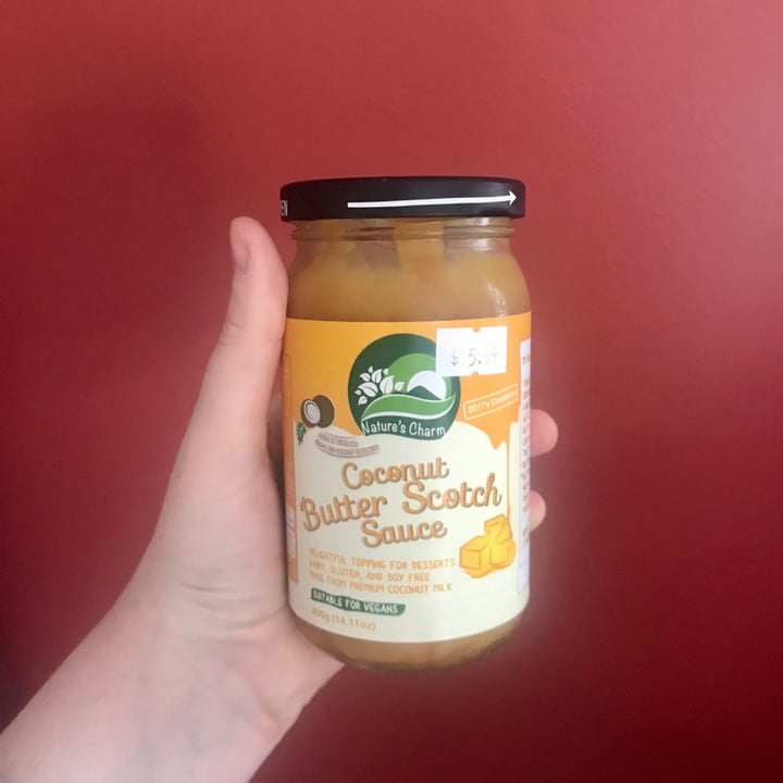 photo of Nature's Charm Coconut Butter Scotch Sauce shared by @kaylabear on  15 Oct 2020 - review