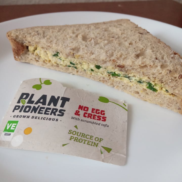 photo of Plant Pioneers No egg and cress sandwich shared by @supersupergirl on  30 May 2021 - review