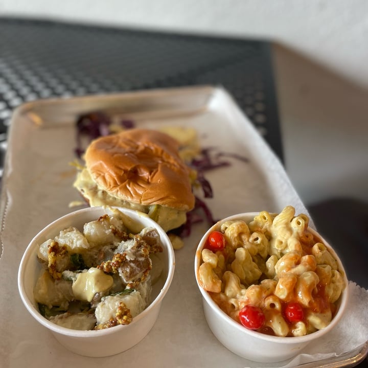 review photo of Market On South Beyond Meat Burger With Beer Cheese shared by @purpleblurr718 on 15 Aug 2022 - review