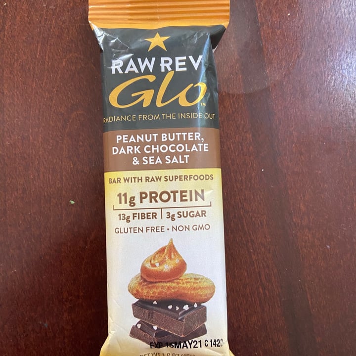 review photo of Raw Rev Peanut butter dark chocolate & sea salt shared by @rachreviews on 13 Apr 2021 - review