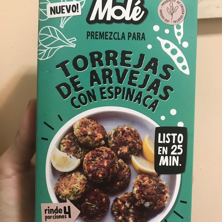 photo of Molé Premezcla Para Torrejas De Arvejas Con Espinaca shared by @esteficasotti on  08 Feb 2022 - review