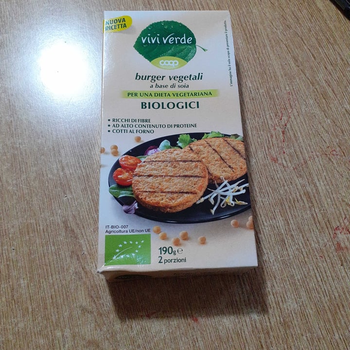 photo of Vivi Verde Coop Burger Vegetali A Base Di Soia shared by @patrizia2022 on  06 Jun 2022 - review