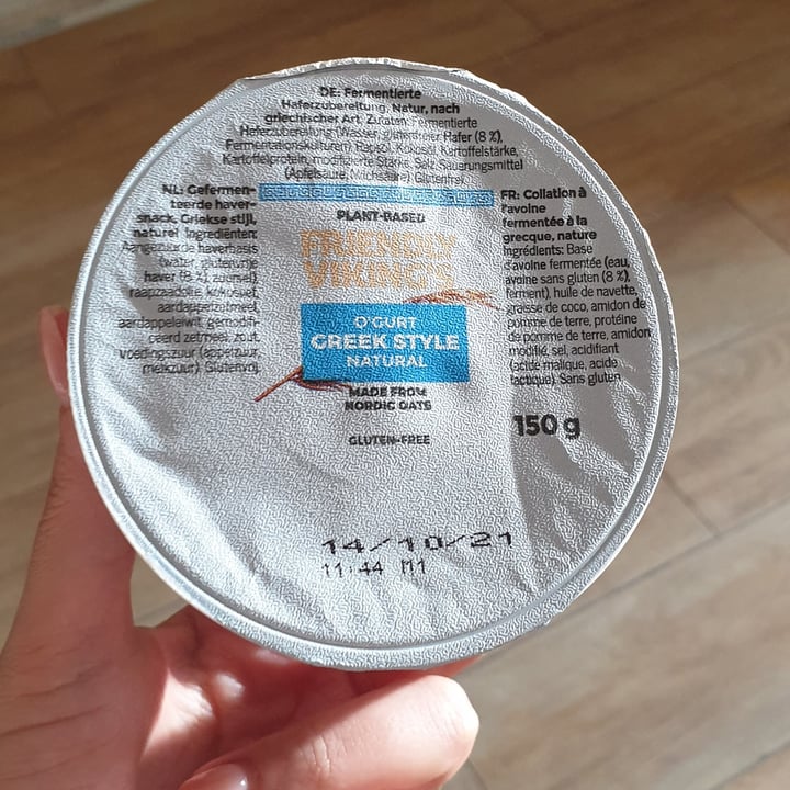 photo of Friendly Viking's O'gurt greek style natural shared by @assunonsolosoia on  20 Aug 2021 - review