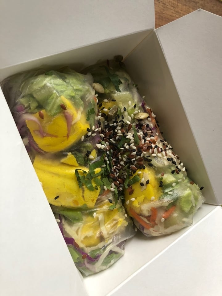 photo of Betelnut Cafe Turmeric tofu wrap shared by @balivegan on  18 Mar 2020 - review